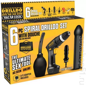 Секс-машина набор Drilldo Spiral Drilldo Set 6 Piece